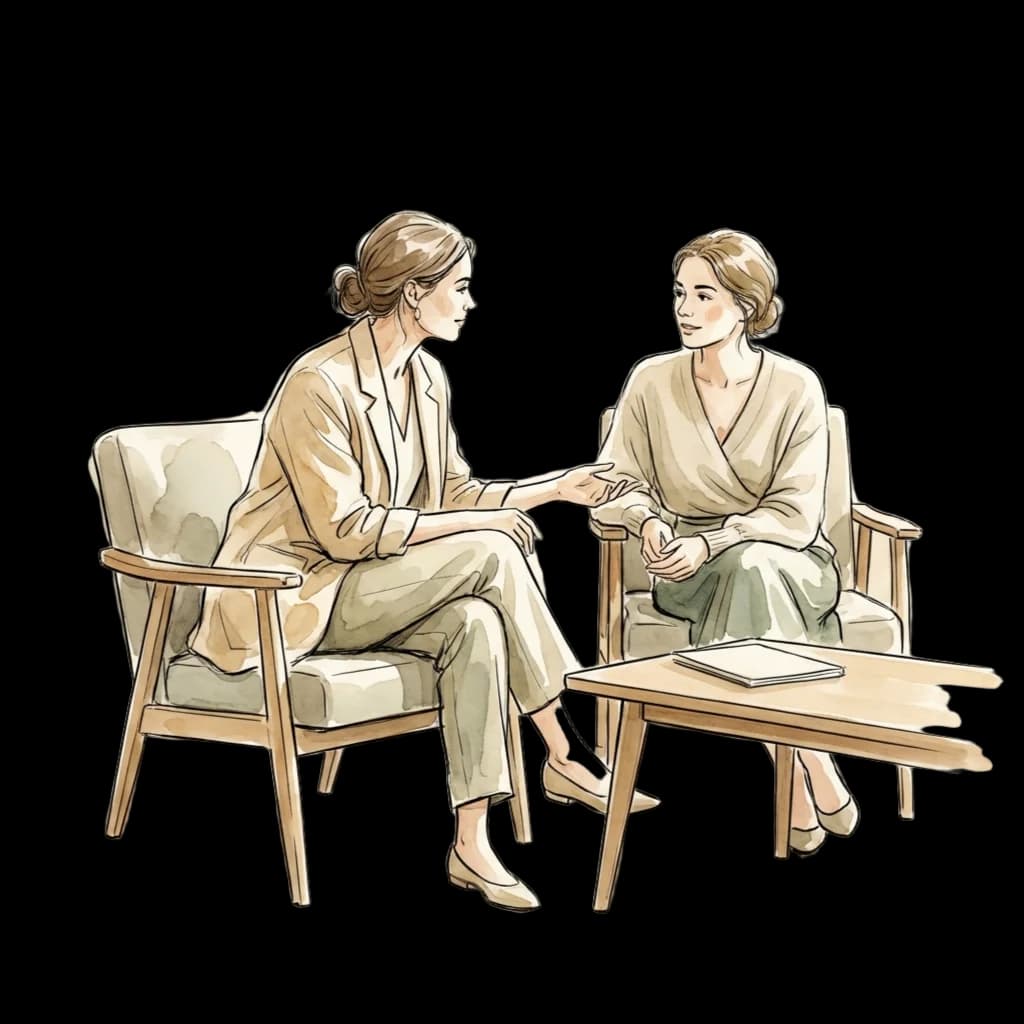 Dermatologist Consultation Illustration